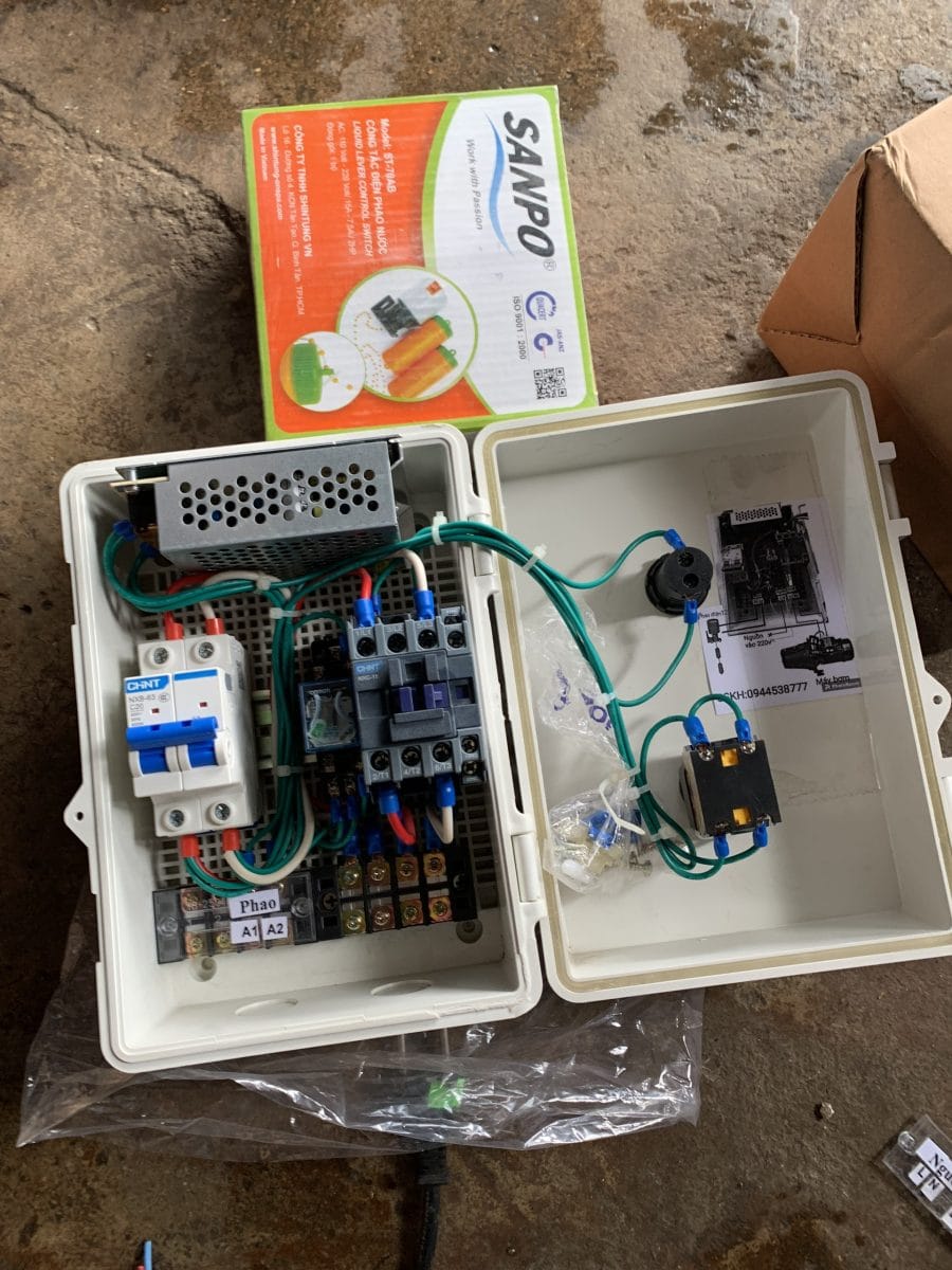 thợ sửa tủ điều khiển máy bơm nước tại pleiku