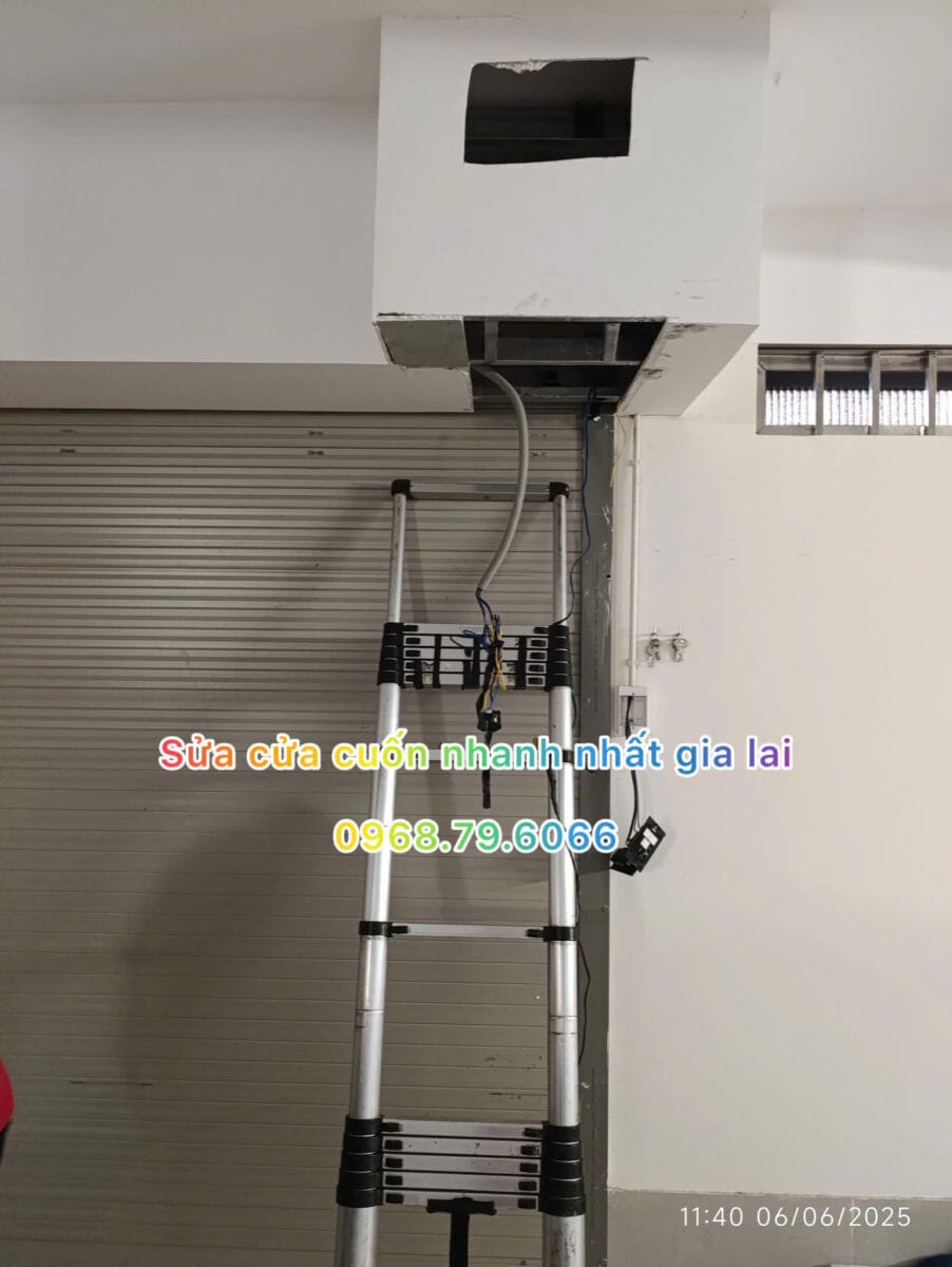 kỷ thuật sửa chửa cửa cuốn tại nhà gia lai