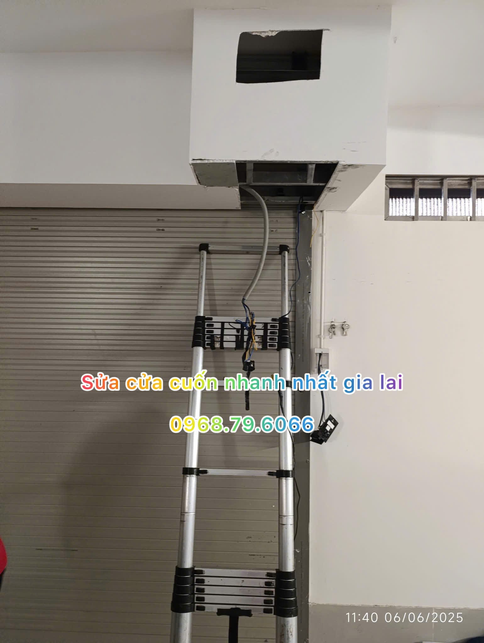 kỷ thuật sửa chửa cửa cuốn tại nhà gia lai